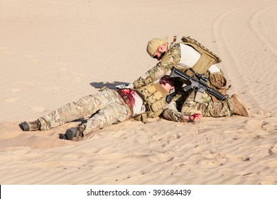 Battlefield medicine in the desert