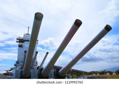 Battleship Missouri In Pearl Harbor