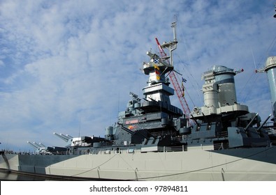 Battleship North Carolina At It's Home In Wilmington