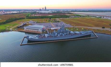 Battleship USS Alabama 