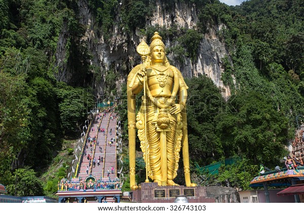 Batu Cave Malaysia Statue Lord Muragan Stock Photo Edit Now