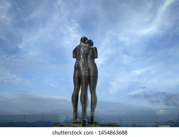 BATUMI, GEORGIA - June 2, 2019: The Statue Of 