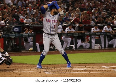 José Bautista Right Fielder For The New York Mets At Chase Field In Phoenix, Arizona USA June 15, 2018.