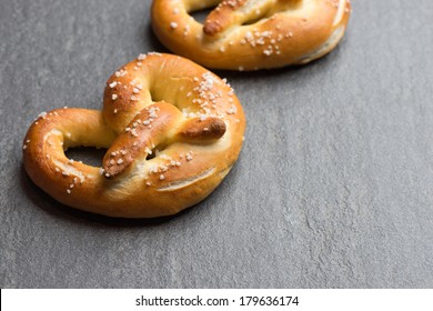Bavarian fresh pretzel