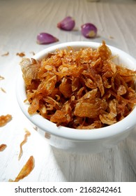 Bawang Goreng Fried Onions Made Thinly Stock Photo 2168242461 ...