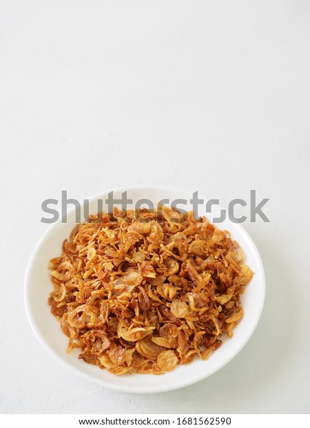 Bawang Goreng Fried Onions Shallots Salt Stock Photo (Edit Now) 1681562590