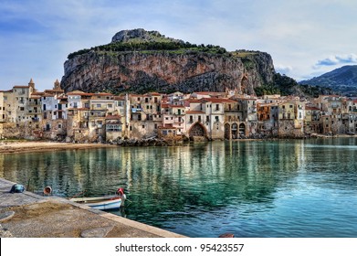 Bay In Cefalu, Sicily