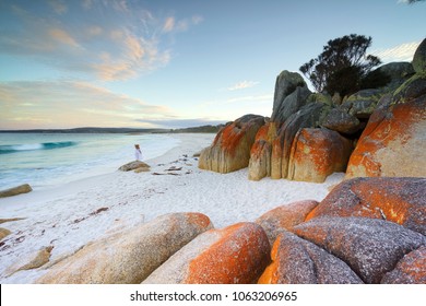 The Bay Of Fires, East Coast Tasmania.
