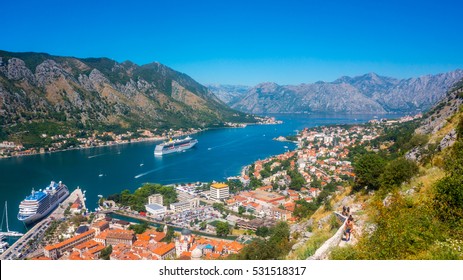 Bay Of Kotor, Montenegro, From Above