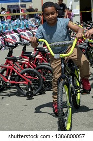 Bay Point, California / United States - April 29 2019: Contra Costa County Sheriff Bike Rodeo