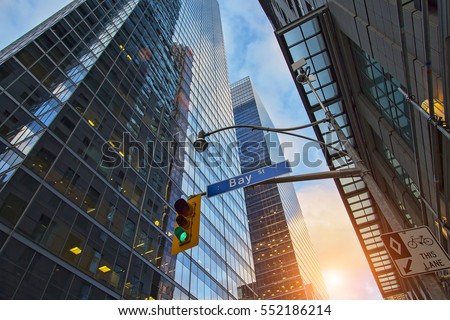 Bay Street - hub of Toronto Financial life