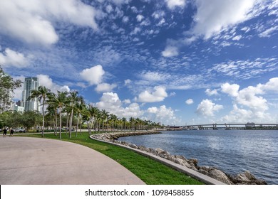 Bayfront Park In Miami Florida