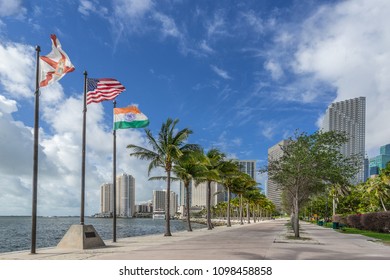 Bayfront Park In Miami Florida