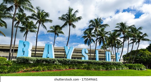 bayside area in Miami