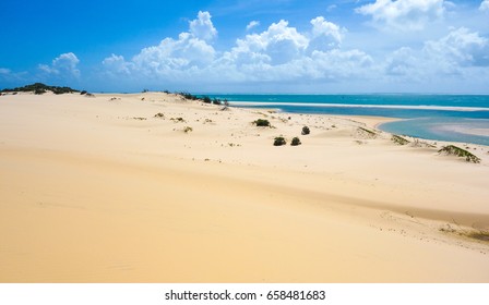 Bazaruto Archipelago Sand Dunes In Mozambique