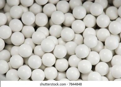 BB Gun Pellets In Closeup