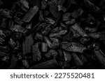 BBQ grill coal texture background.