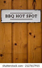 BBQ Hot Spot Background Wallpaper Wood Brown