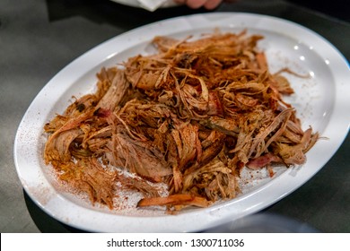 BBQ Meat Plate Taken While On A BBQ Tour In Memphis, Tennessee