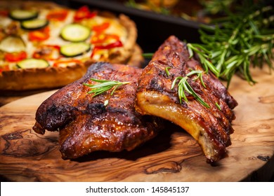 BBQ Spare Ribs With Herbs