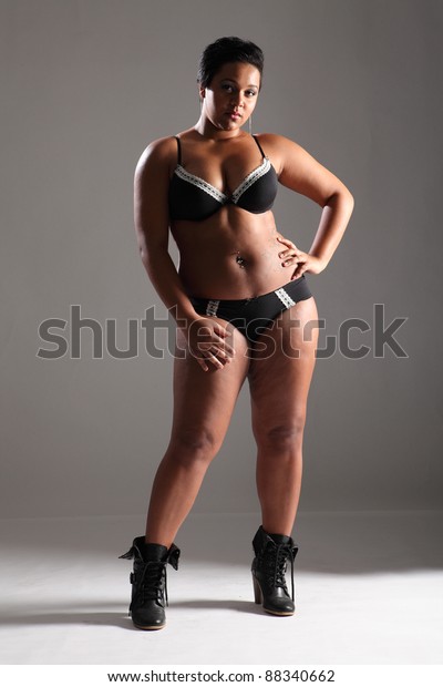 Sexy schwarze Frau