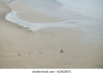 The beach