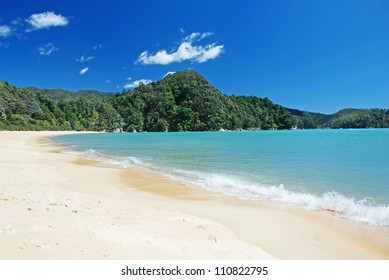 Beach In Abel Tasman National Park, New Zealand