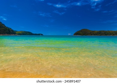 Beach Of Abel Tasman National Park