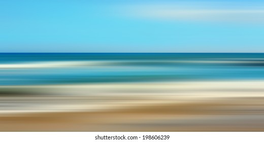 At The Beach, Abstract