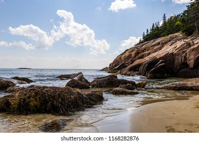 Beach Acadia National Park Maine