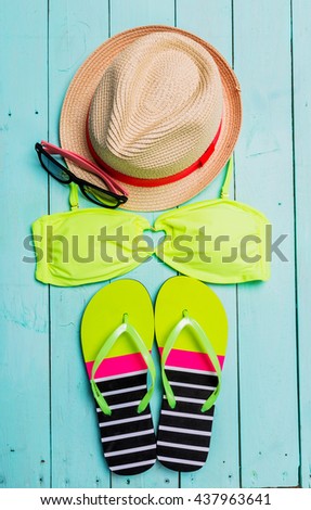 Similar – Image, Stock Photo summer vacation Wellness