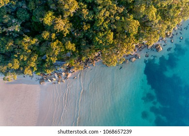 Beach Aerial Sunrise - Powered by Shutterstock