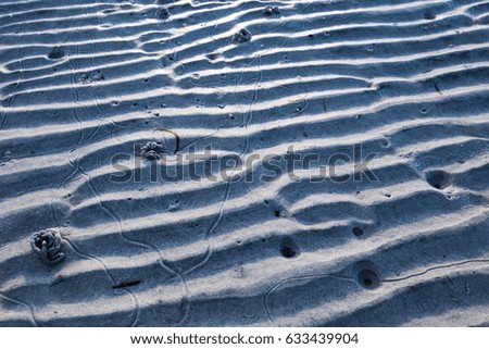 Similar – beach shapes Sand Beach