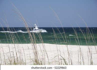 The Beach At The Alabama Gulf Coast.