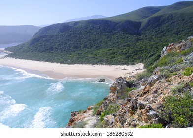 Beach Along The Otter Hiking Trail, South Africa