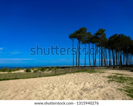 Similar – Strand an der polnischen Ostseeküste