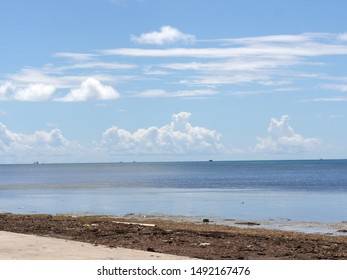 Beach Area Along S Roosevelt Boulevard, Key West, Florida.