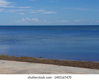 Beach Areas Along A Walkway At S Roosevelt Boulevard, Key West, Florida.