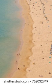 Beach Arial, People On Beach From Above