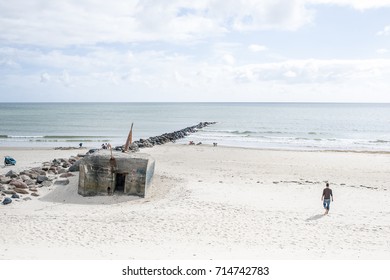 Beach Of Blaavand, Denmark, North Sea