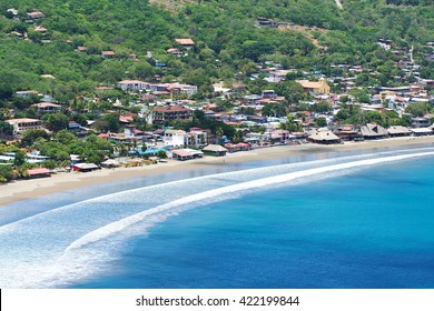 Beach With Blue Water In San Juan Del Sur