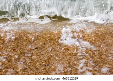 beach blurred