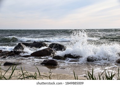 Beach, Bornholm Island, Denmark, Baltic Sea – Winter 