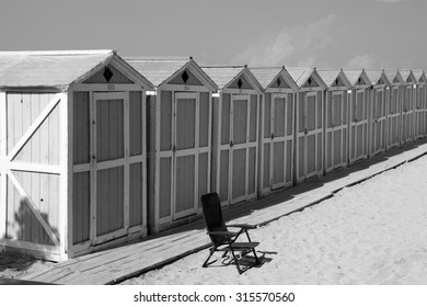 Beach cabins