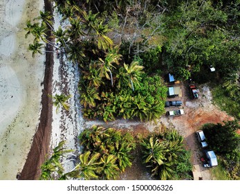 Beach Camping Aerials. Cape York