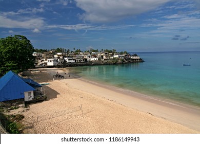 Beach Of The Capital Moroni, Grand Comoros / Ngazidja /. Union Of The Comoros. Africa.