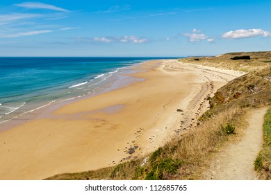The Beach At Carteret,  Normandy, France