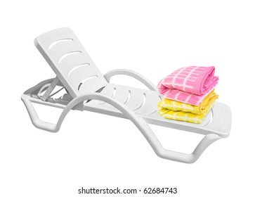 Plastic Chaise Lounges High Res Stock Images Shutterstock