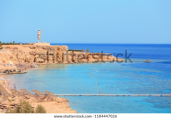 Beach Coral Reef Turquoise Sea Long Stock Photo Edit Now