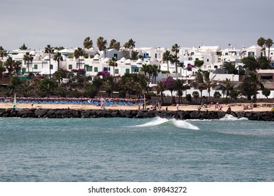 The Beach Of Costa Teguise, Lanzarote